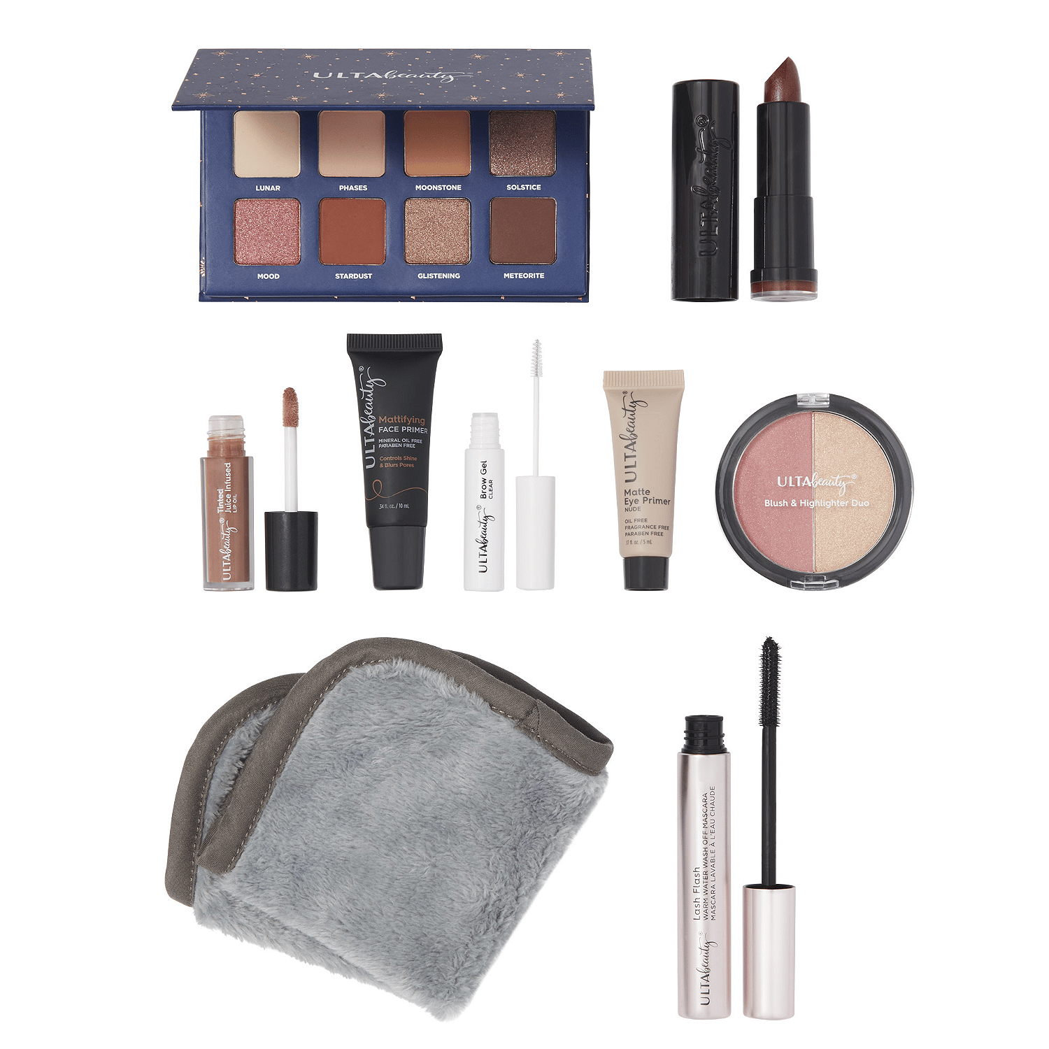 Ulta Beauty Coffret Makeup 10 pieces+ Trousse offerte