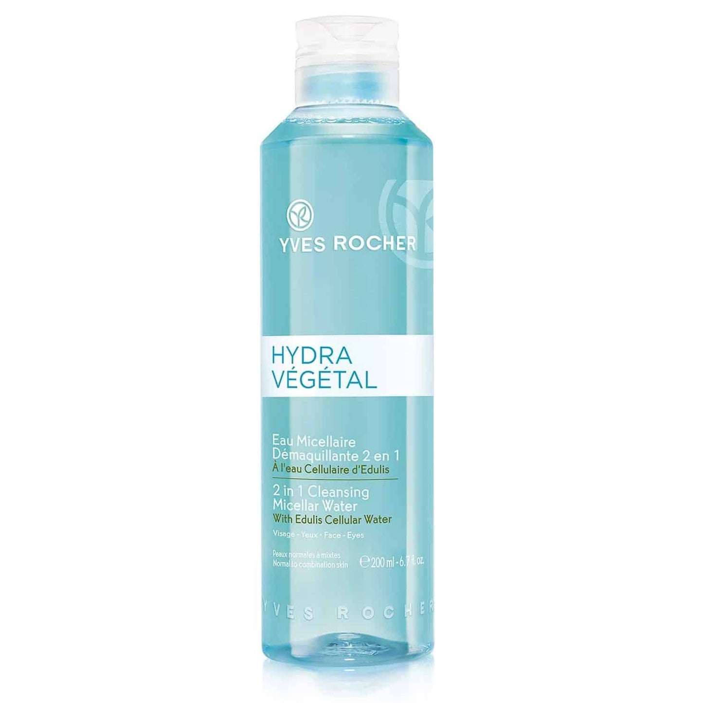 Yves Rocher Eau Micellaire Démaquillante 2 en 1 - Hydra Végétal