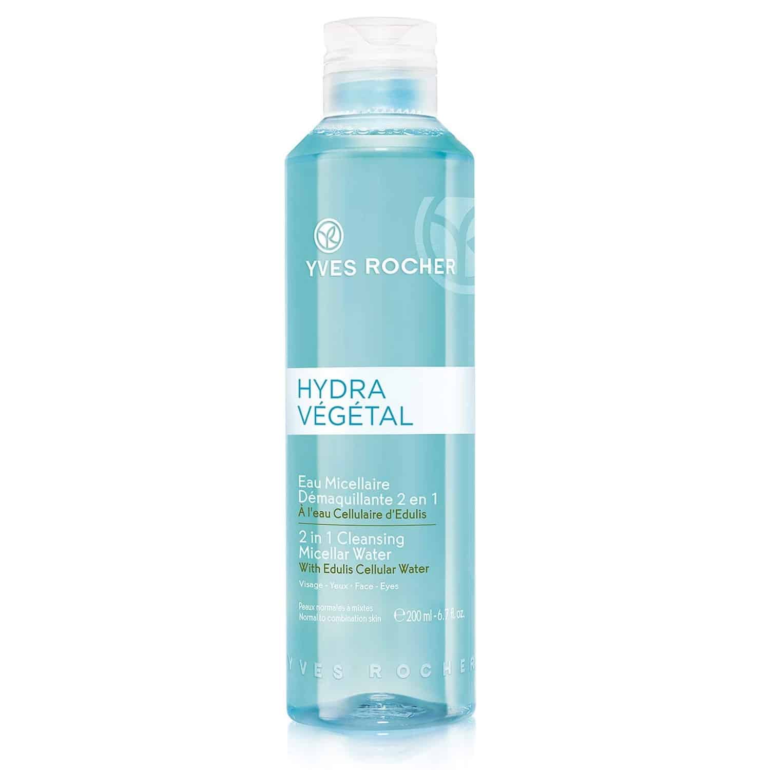 Yves Rocher Eau Micellaire Démaquillante 2 en 1 - Hydra Végétal